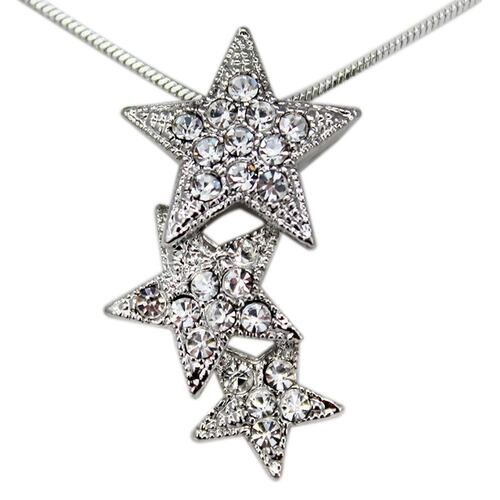 Collar 3Styk Estrellas Cristales