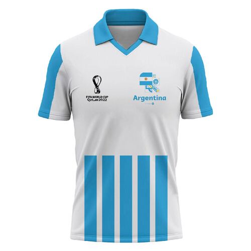 Playera Polo para caballero Argentina 60741 talla mediana