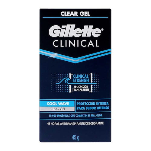 Desodorante Antitranspirante Gillette Clinical Strengh Pressure Defense 45 Gr