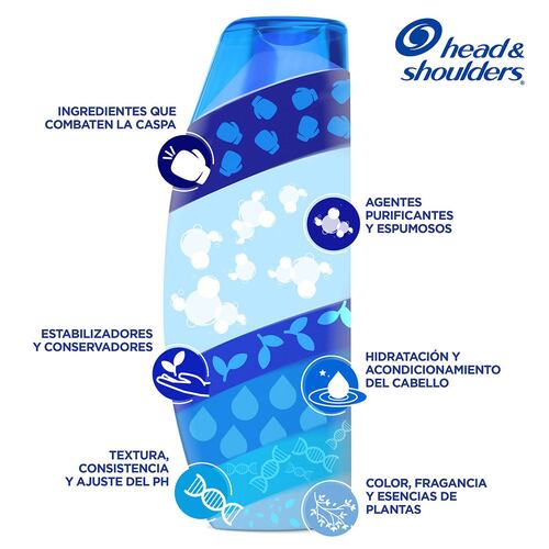 Shampoo 3 En 1 Men Head & Shoulders 375 ml