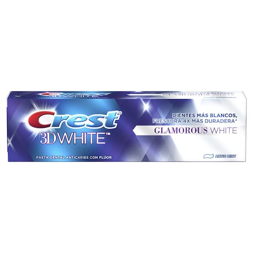Crema Dental 3D White Glamor Crest 120 ml