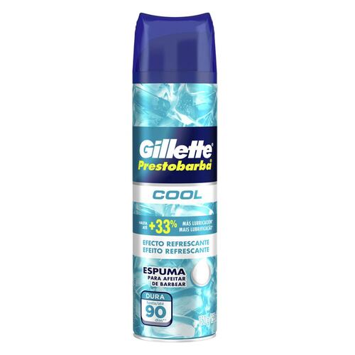 Gillette Prestobarba Cool espuma para afeitar 155 ml