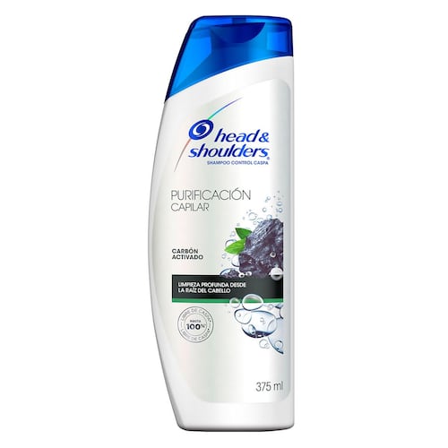 Shampoo para cabello graso Purificación Capilar Carbón Activado Head & Shoulders 375 ml