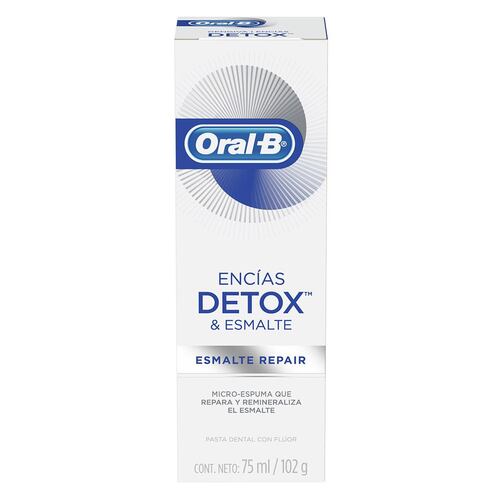 Pasta Dental Detox Esmalte Repair Oral-B 75 ml