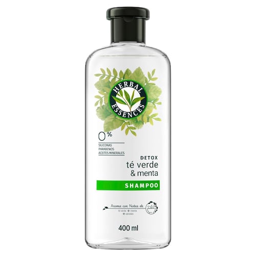 Acondicionador Detox Té Verde & Menta Herbal Essences  400 ml