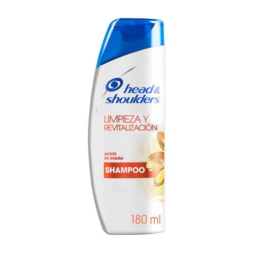 Shampoo Limpieza y Revitalización Aceite de Argán Head & Shoulders 375 ml