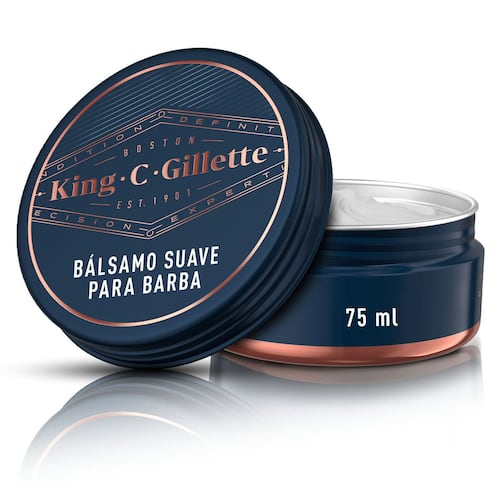 Bálsamo Suave para Barba King C. Gillette 75ml