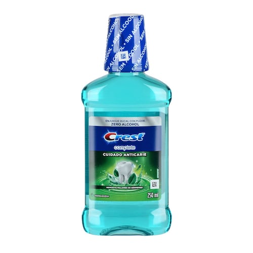 Enjuague Bucal Crest Complete Hierbabuena 250ml