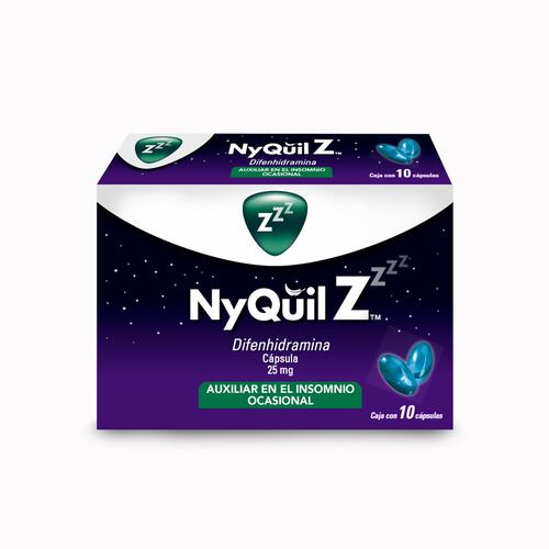 Difenhidramina Nyquil Z