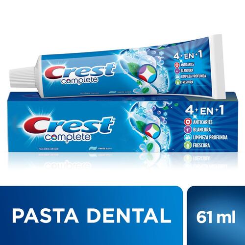 Crest Pasta Dental Complete menta Suave 61 ml