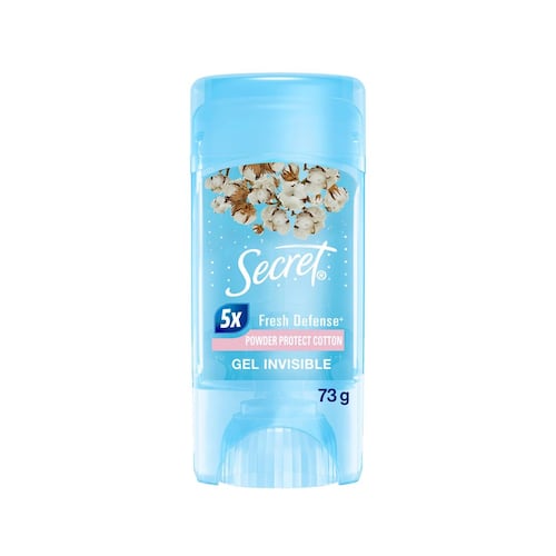 Secret Powder Protect Cotton Gel Invisible Antitranspirante 73 g