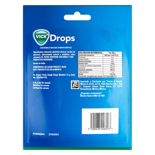 Drops Menta Vick