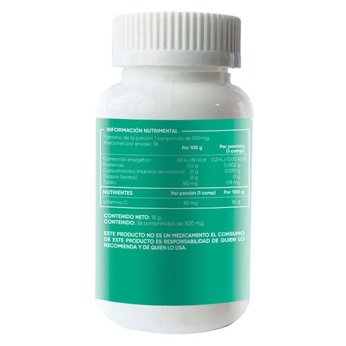 Sorivid Vitamina C 36comp 500mg Sn