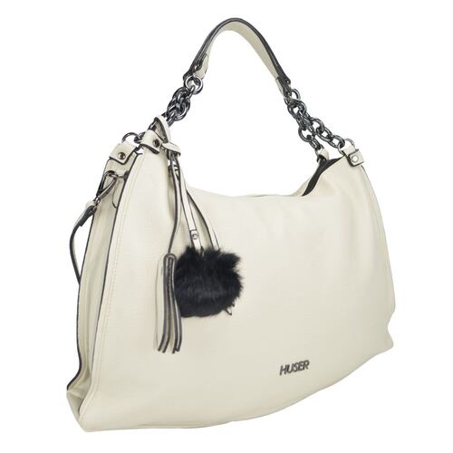 Bolsa Huser Tote color beige