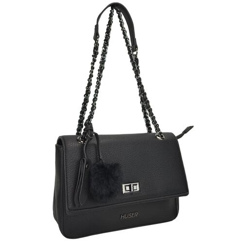 Bolsa Huser Crossbody color negro