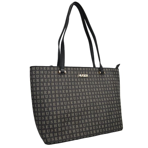 Bolsa tote color negro para Mujer Huser