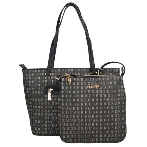 Bolsa tote color negro para Mujer Huser