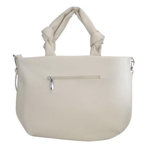 Bolsa Tote Huser Beige para Mujer