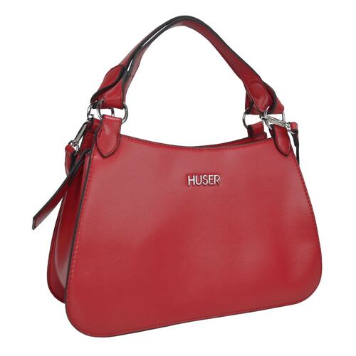 Bolso Crossbody Huser Rojo para Mujer