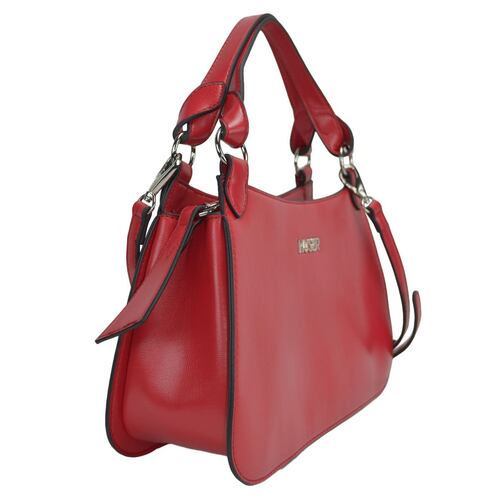 Bolso Crossbody Huser Rojo para Mujer