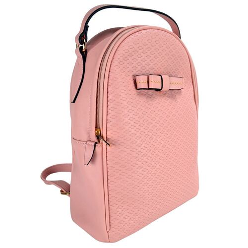 Bolsa Huser Backpack Mediano Modelo Sh19409-2 Color Rosa