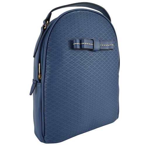 Bolsa Huser Backpack Azul Marino Mediano Modelo Sh19409-2