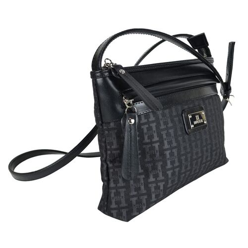 Bolsa Huser cross body monograma m1b1910 negro