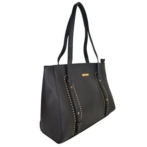 Bolsa Huser Tote negro modelo  lt328