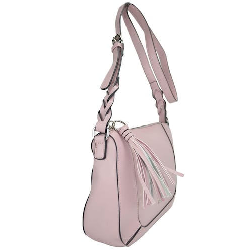 Bolsa Huser Tipo Crossbody rosa Mod. MB0291CY2.