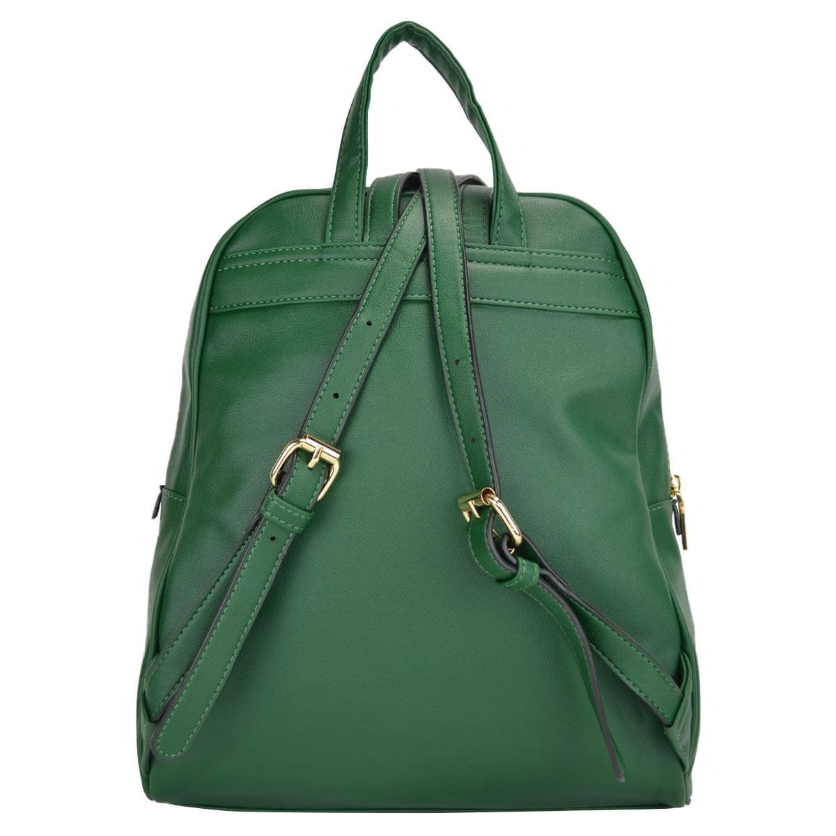 Bolsa Huser Tipo Backpack color verde Mod. L11145AVE