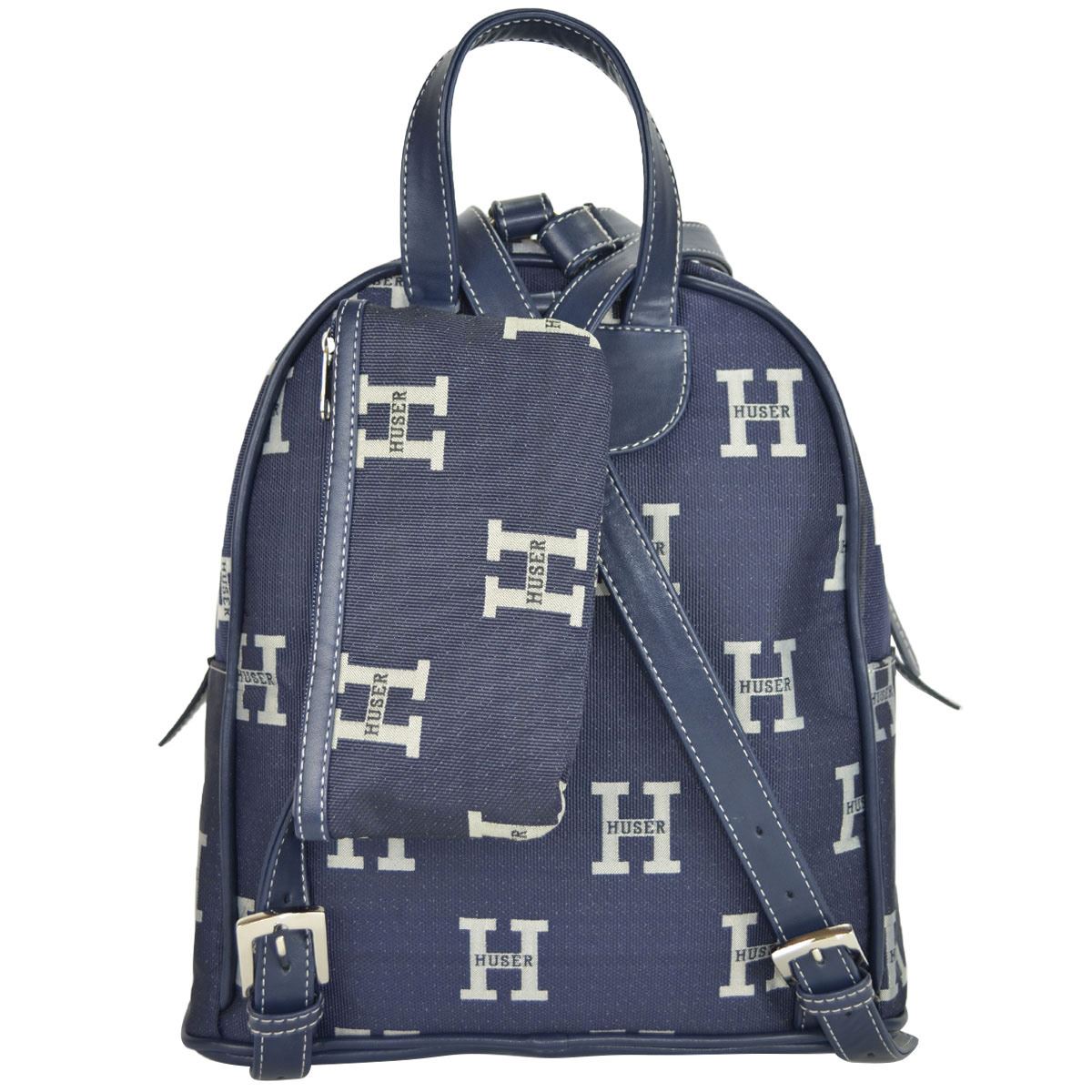 Bolsa Huser Monograma Backpack AZUL M1B2104AZ