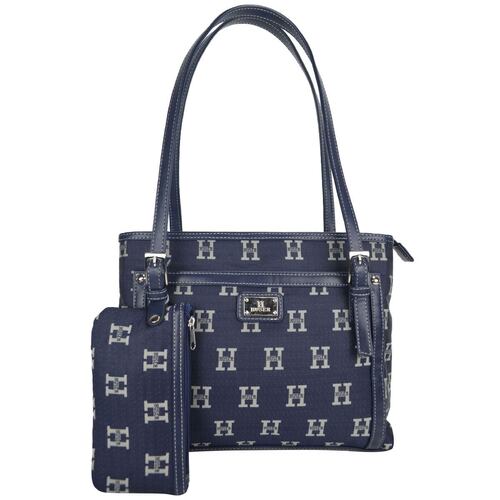 Bolsa Huser Monograma Tote AZUL Mod. M2B102102AZ