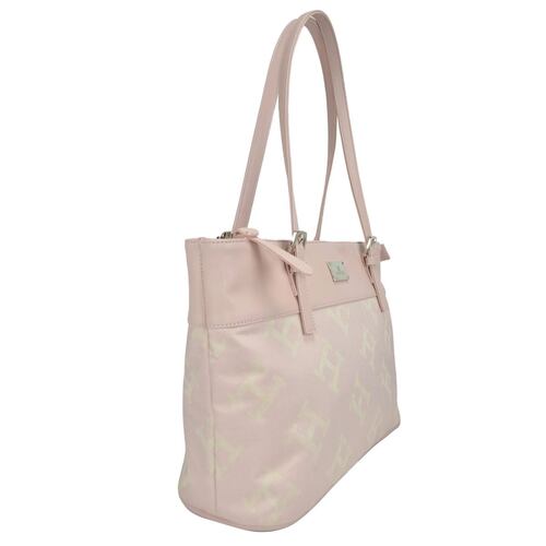 Bolsa Huser tote color rosa para Mujer monograma