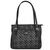 Bolsa Huser tote color negro para Mujer monograma