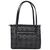 Bolsa Huser tote color negro para Mujer monograma