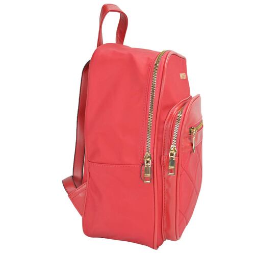 Bolsa Huser back Pack color rojo para Mujer