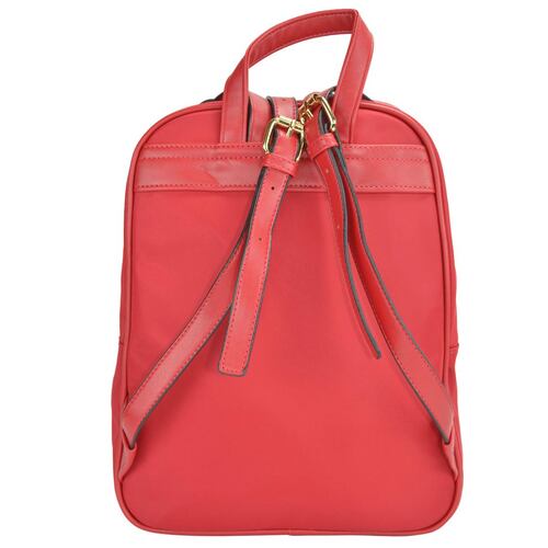 Bolsa Huser back Pack color rojo para Mujer