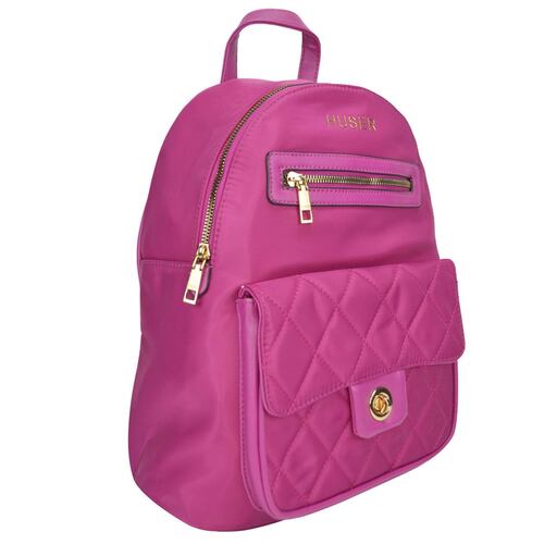 Bolsa Huser back Pack color rosa para Mujer