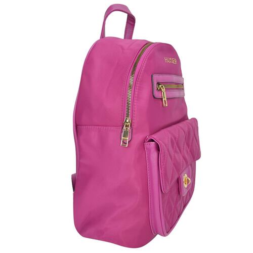 Bolsa Huser back Pack color rosa para Mujer