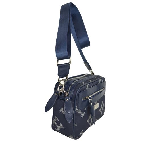 Bolsa Crossbody Huser Azul Marino para Mujer