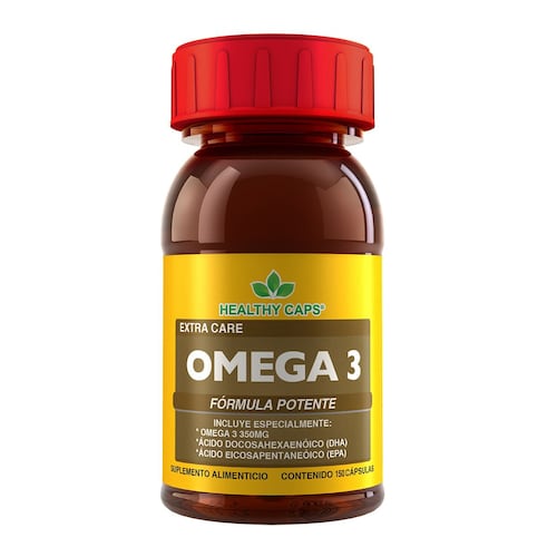Omega 3 150 Cápsulas Healthy Caps - Aceite de pescado