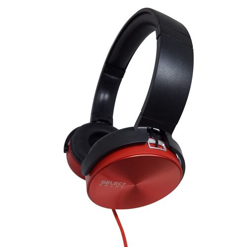 Audífonos Select Sound  H100 HiFi Rojo