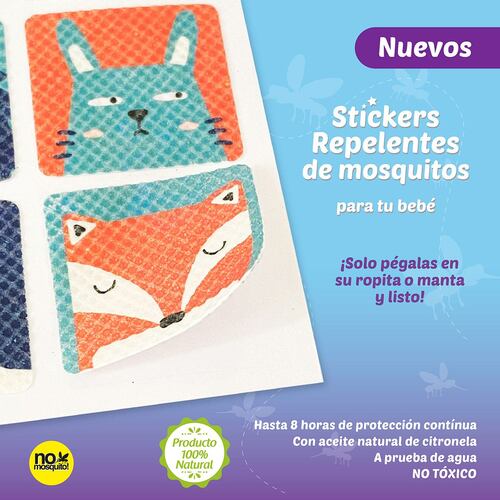 Sticker repelente de mosquitos