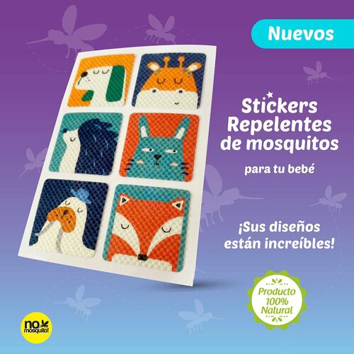 Sticker repelente de mosquitos