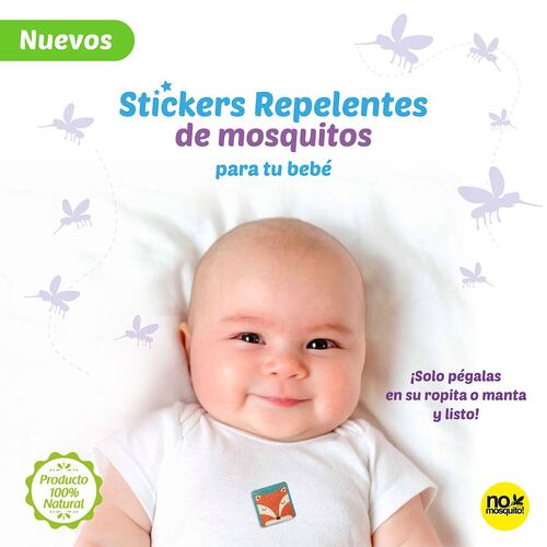 Sticker repelente de mosquitos