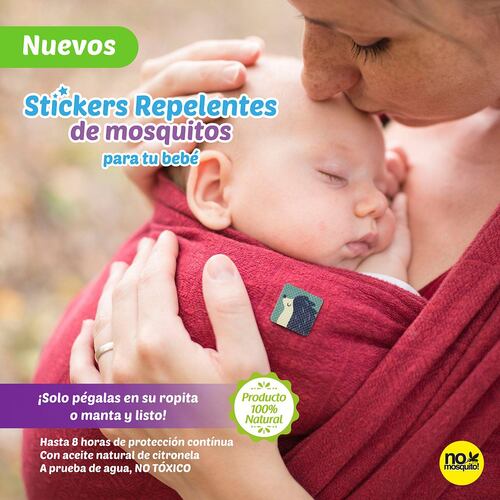Sticker repelente de mosquitos