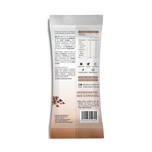 Barra de Proteína Cacao Bio B