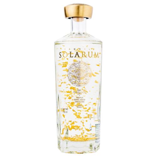 Tequila Extra Añejo Cristalino 24k  Solarum