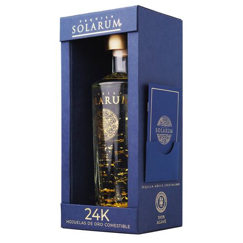 Tequila Extra Añejo Cristalino 24k  Solarum