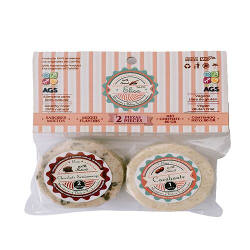 Duo Pack Mazapán 100% Natural 40 g